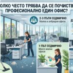 Колко често трябва да се почиства професионално един офис?